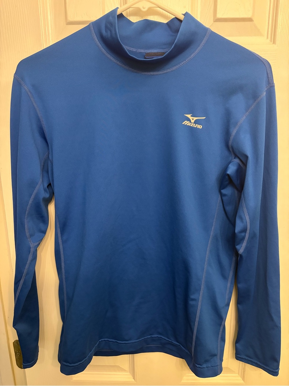 Mizuno Men's Royal Blue Long-Sleeve Compression shirt